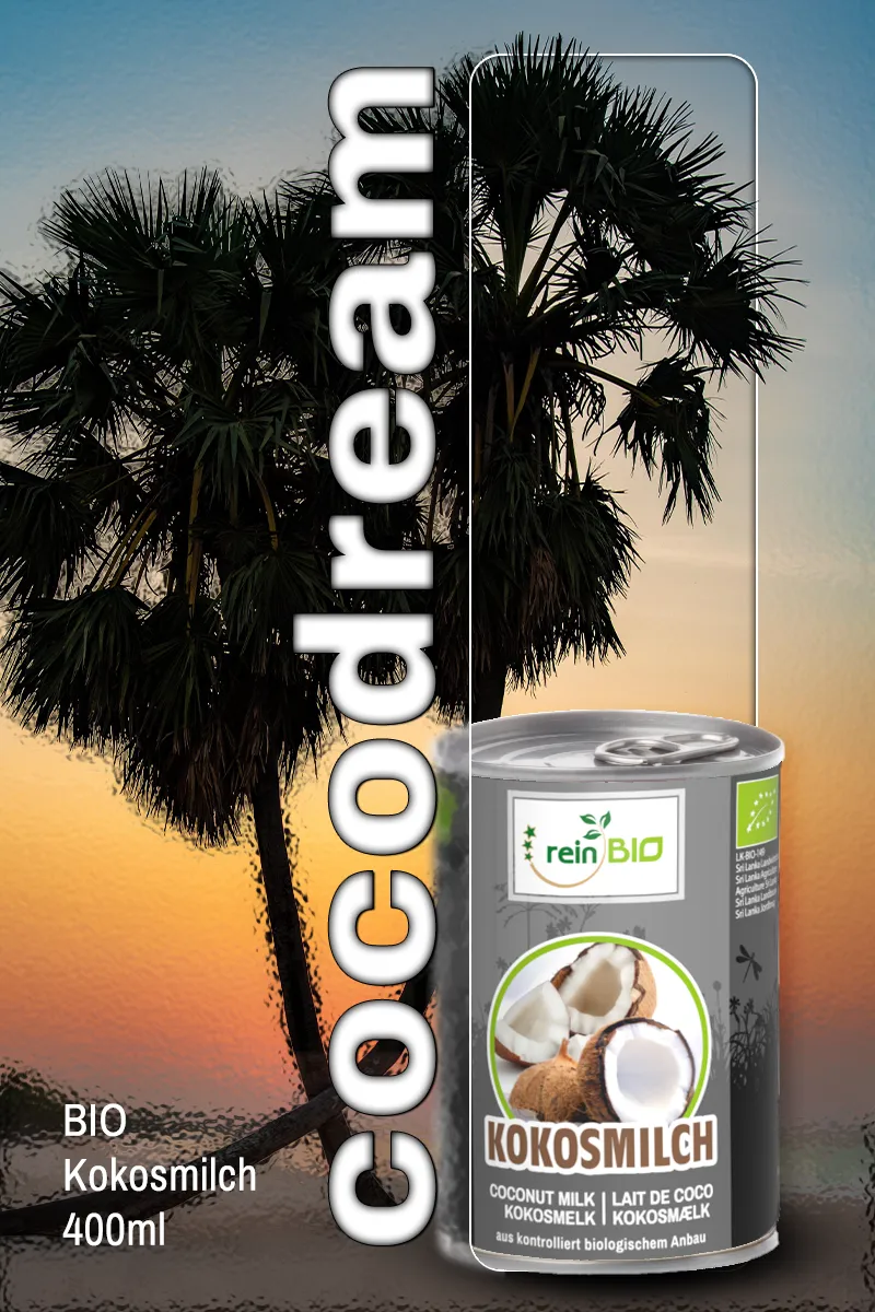 Poster Kokosmilch